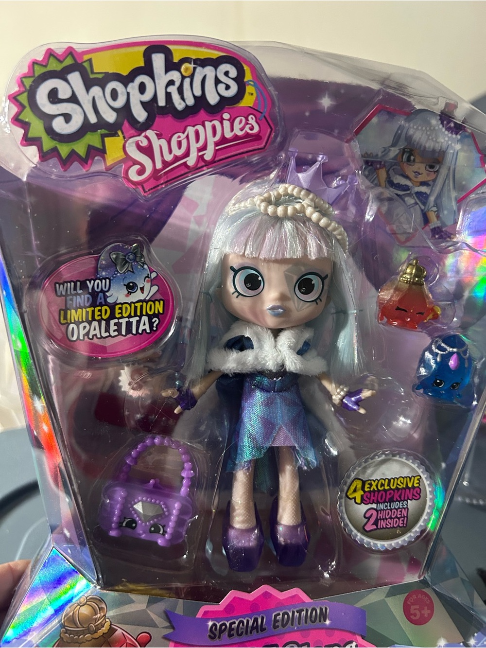 Shopkins Gemma Stone Special Edition Doll - Purple & Silver